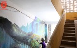 Hoài niệm về làng rau húng Láng trên những bức tường